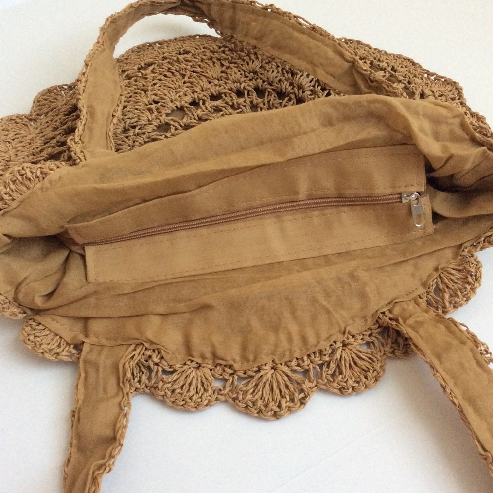 HENDRIX Raffia Festival Boho Tote Bag NEW - Picture 7 of 8